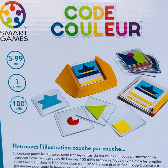 New in Box-Smart Games Code Couleur(Color Code)-Multilingual - Picture 12 of 16